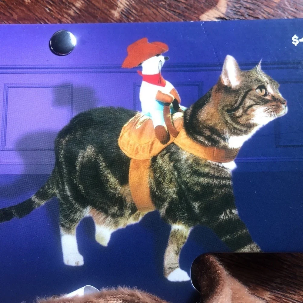 NWT Cowboy Cat Halloween Costume XS​